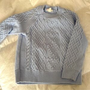 Stay warm in this adorable J. Crew Crewcuts Light Blue Sweater!